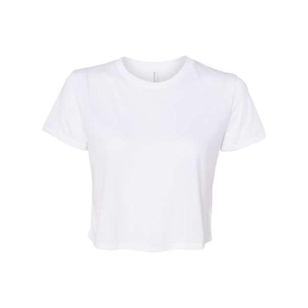 BELLA + CANVAS Women’ Flowy Crop Tee