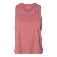 BELLA + CANVAS Women' Racerback Crop Tank