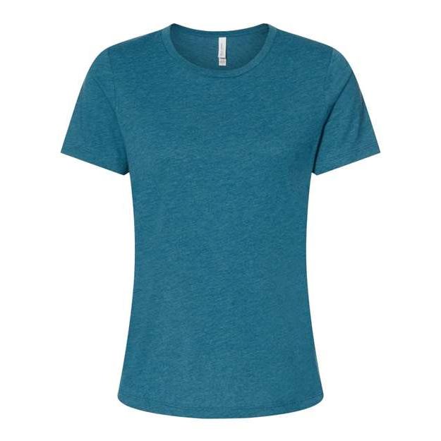 BELLA + CANVAS Women’ Relaxed Fit Heather CVC Tee