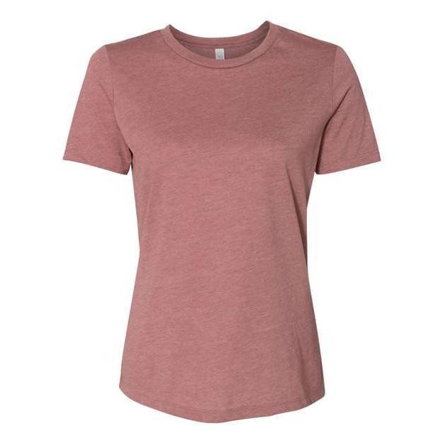 BELLA + CANVAS Women’ Relaxed Fit Heather CVC Tee
