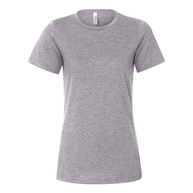 BELLA + CANVAS Women’ Relaxed Fit Heather CVC Tee