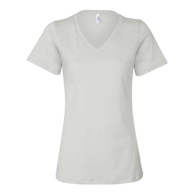 BELLA + CANVAS Women’ Relaxed Jersey V-Neck Tee