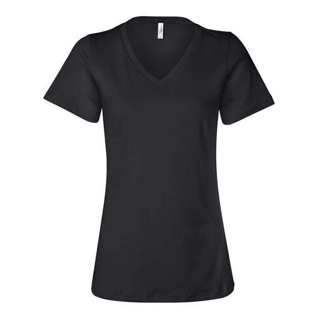 BELLA + CANVAS Women’ Relaxed Jersey V-Neck Tee