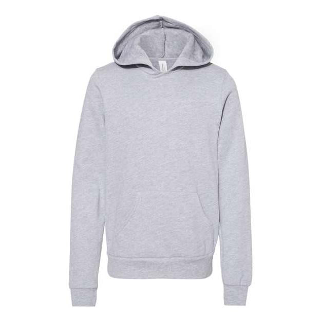 BELLA + CANVAS Youth Sponge Fleece Hoodie Sweatshirt