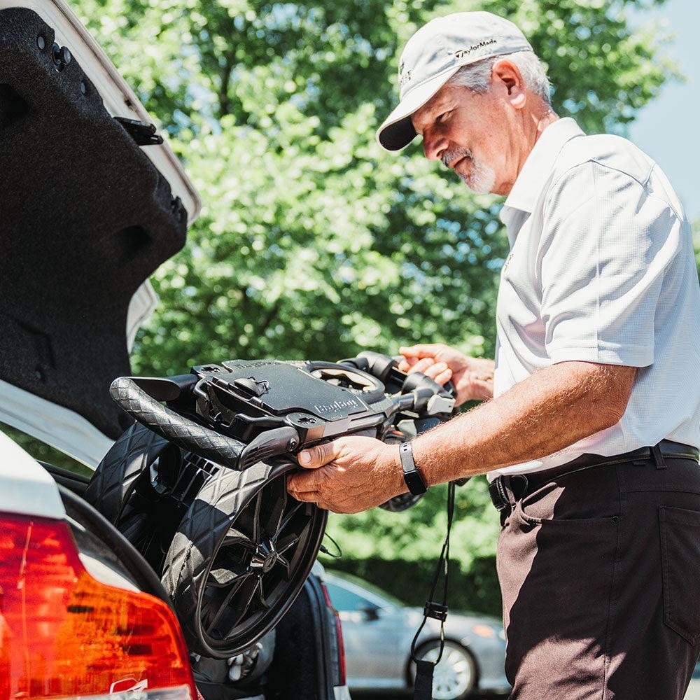 Bag Boy SlimFold Auto-Open Golf Push Cart