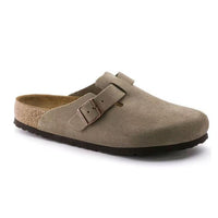 Birkenstock Boston Soft Footbed Taupe Clogs