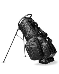 Pins & Aces Player Preferred Black Camo Golf Stand Bag