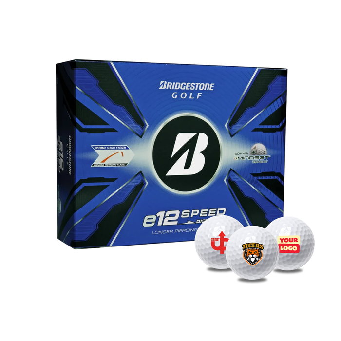 Custom Logo Bridgestone e12 Speed Golf Balls