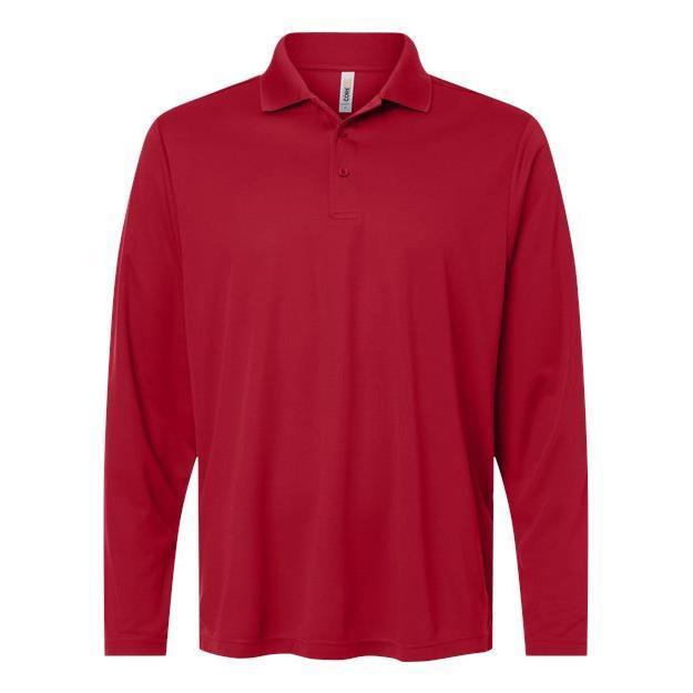 CORE365 Men's Nova Performance Long Sleeve Pique Polo