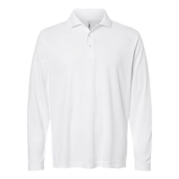 CORE365 Men's Nova Performance Long Sleeve Pique Polo