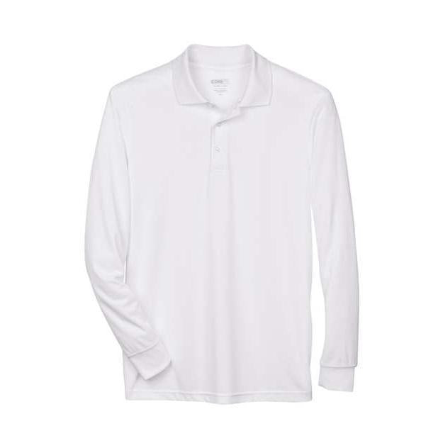CORE365 Men's Pinnacle Performance Long Sleeve Piqué Polo