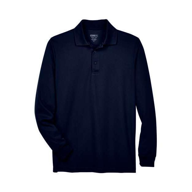 CORE365 Men's Pinnacle Performance Long Sleeve Piqué Polo