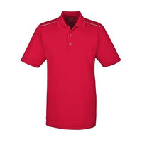 CORE365 Men's Radiant Performance Piqué Polo with Reflective Piping