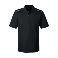 CORE365 Men's Radiant Performance Piqué Polo with Reflective Piping