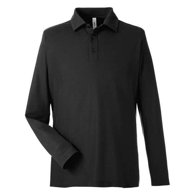 CORE365 Men's Fusion ChromaSoft™ Long Sleeve Pique Polo