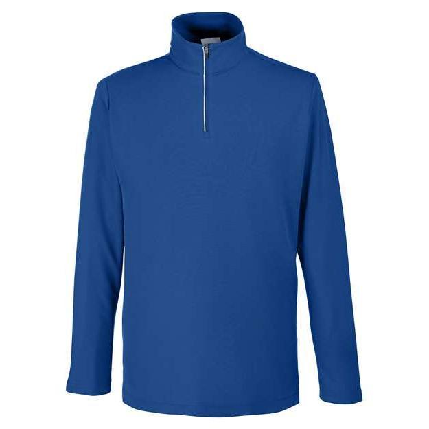 CORE365 Men's Fusion ChromaSoft™ Pique Quarter-Zip Pullover