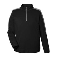 CORE365 Men's Market Snag Protect Mesh Colourblock Quarter-Zip Pullover