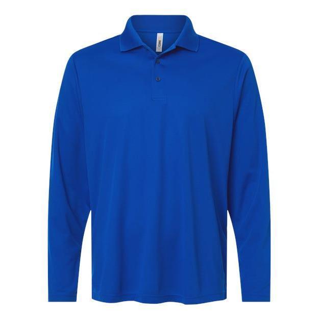 CORE365 Men's Nova Performance Long Sleeve Pique Polo