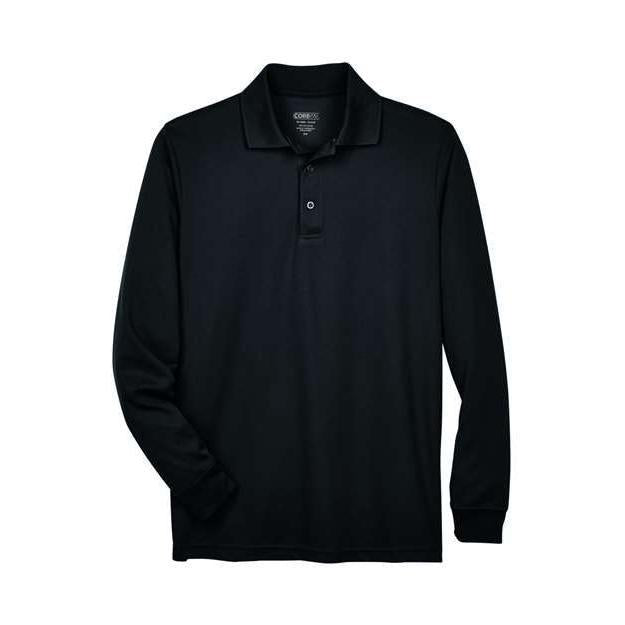 CORE365 Men's Pinnacle Performance Long Sleeve Piqué Polo