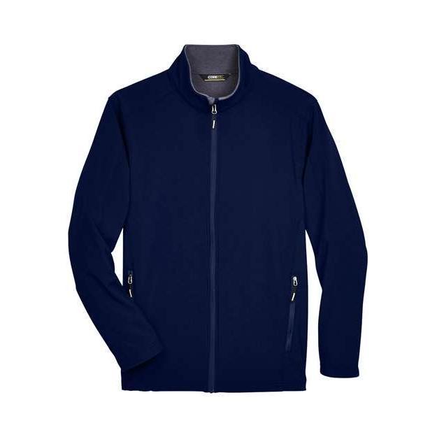 CORE365 - Men's Tall Cruise Two-Layer Fleece Bonded Soft Shell Jacket