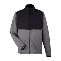 CORE365 - Men' Venture Heathered Stripe Hybrid Jacket