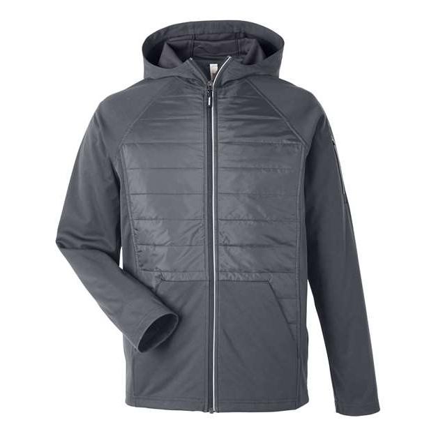 CORE365 - Unisex Techno Lite Hybrid Hooded Jacket