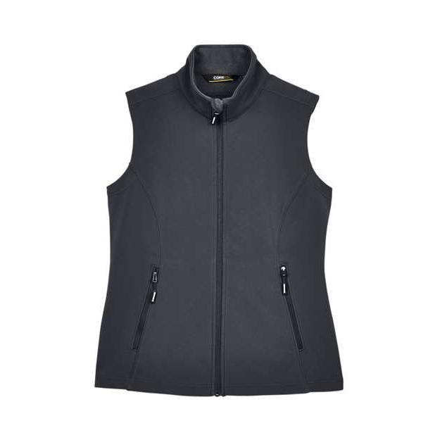 CORE365 - Women's Cruise Two-Layer Fleece Bonded Soft Shell Vest