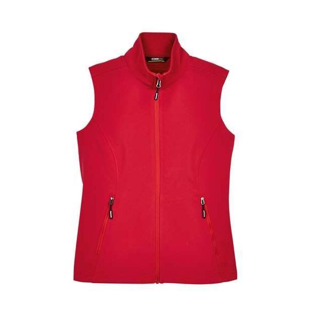 CORE365 - Women's Cruise Two-Layer Fleece Bonded Soft Shell Vest