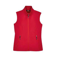 CORE365 - Women's Cruise Two-Layer Fleece Bonded Soft Shell Vest