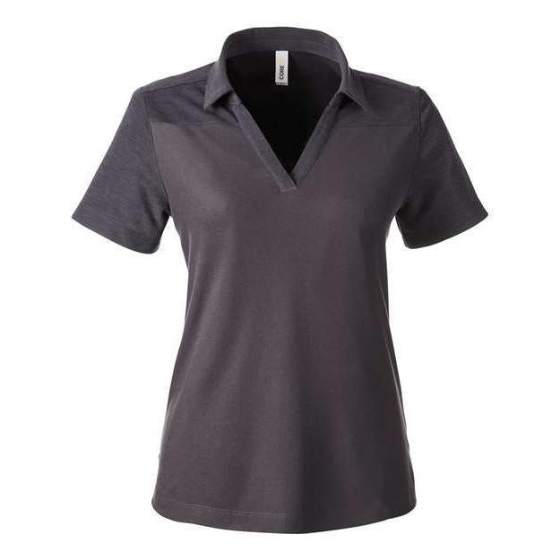 CORE365 Women's Fusion ChromaSoft™ Colourblock Polo