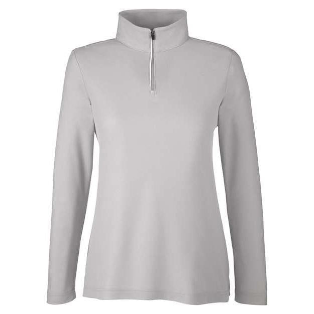 CORE365 Women's Fusion ChromaSoft™ Pique Quarter-Zip Pullover
