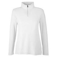 CORE365 Women's Fusion ChromaSoft™ Pique Quarter-Zip Pullover