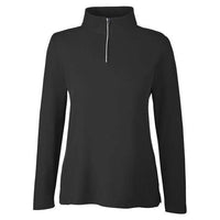 CORE365 Women's Fusion ChromaSoft™ Pique Quarter-Zip Pullover