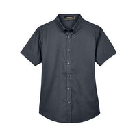 CORE365 Women's Optimum Short Sleeve Twill Shirt