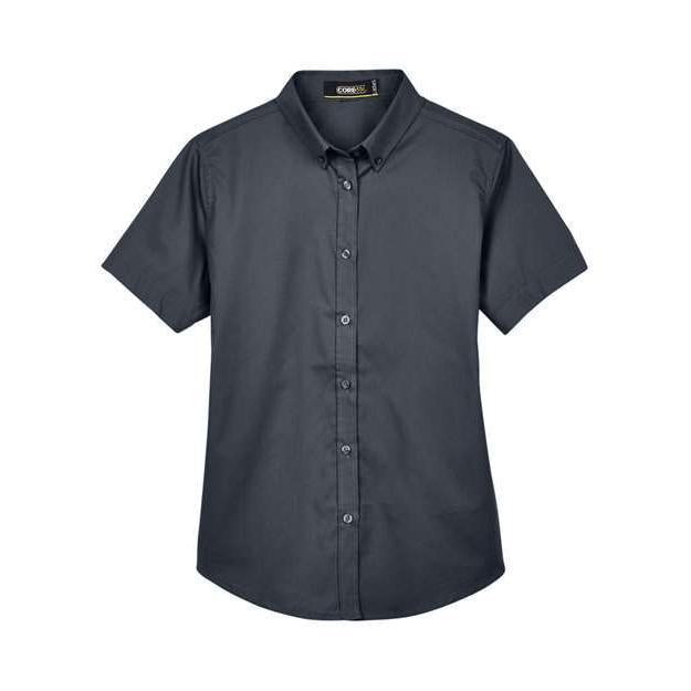 CORE365 Women's Optimum Short Sleeve Twill Shirt