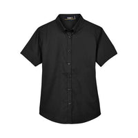 CORE365 Women's Optimum Short Sleeve Twill Shirt