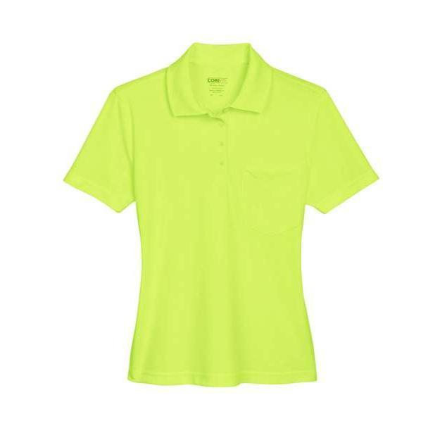 CORE365 Women's Origin Performance Piqué Polo with Pocket