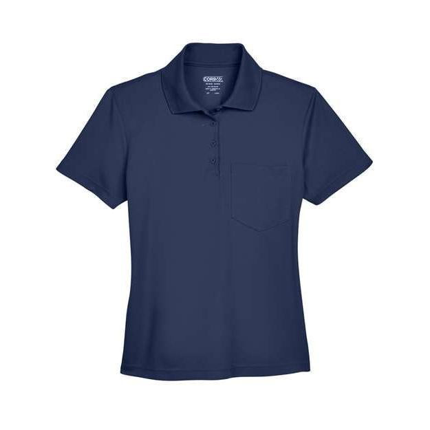 CORE365 Women's Origin Performance Piqué Polo with Pocket