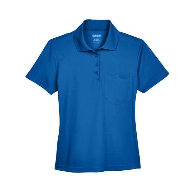 CORE365 Women's Origin Performance Piqué Polo with Pocket