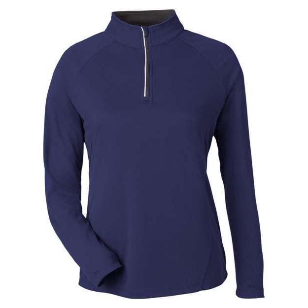 CORE365 Women's Origin Performance Pique Quarter-Zip Pullover