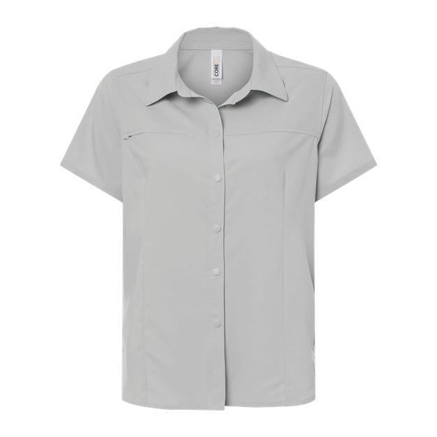 CORE365 Women's UltraUVP Shoreline Short Sleeve Staff Shirt