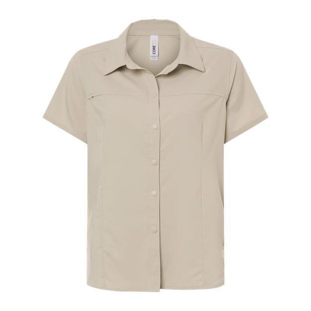 CORE365 Women's UltraUVP Shoreline Short Sleeve Staff Shirt