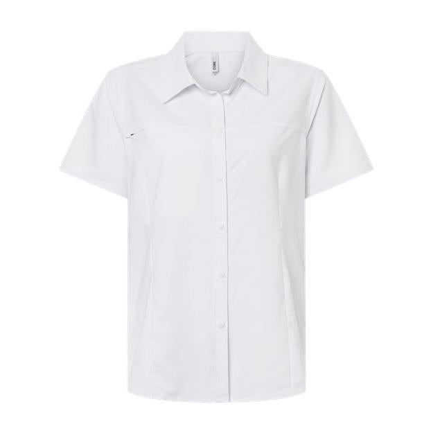 CORE365 Women's UltraUVP Shoreline Short Sleeve Staff Shirt