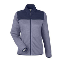 CORE365 - Women's Venture Heathered Stripe Hybrid Jacket