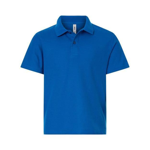 CORE365 Youth Resolve CVC Performance Pique Polo