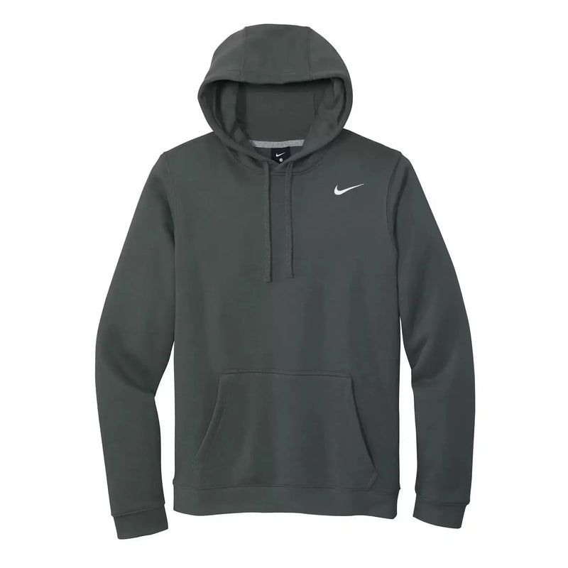 Nike club sale grey hoodie