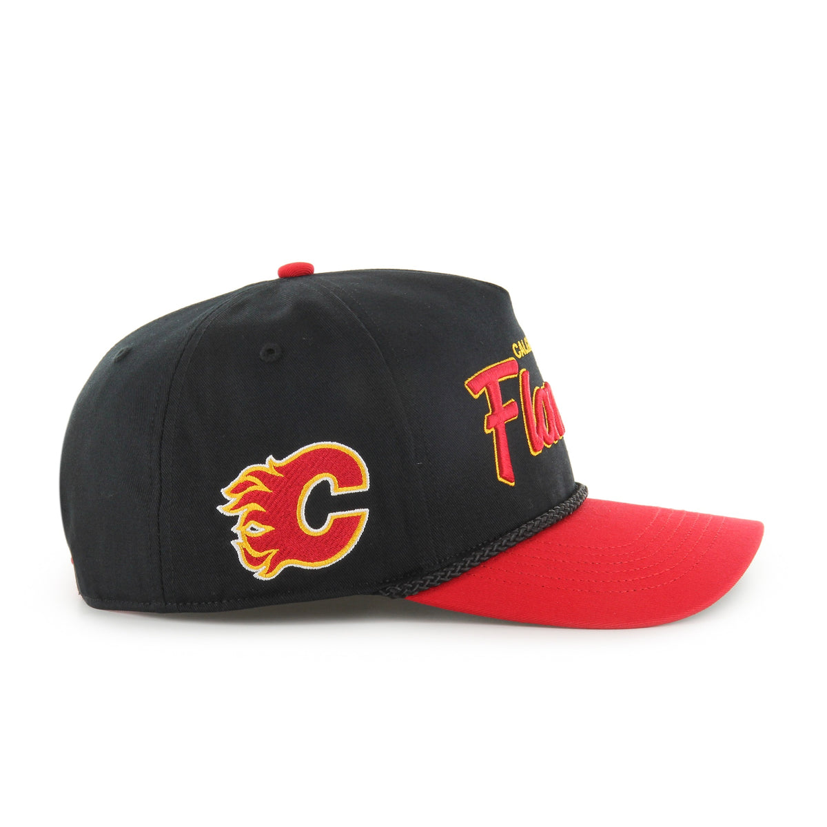 Calgary Flames '47 Crosstown Script Two-Tone Hitch