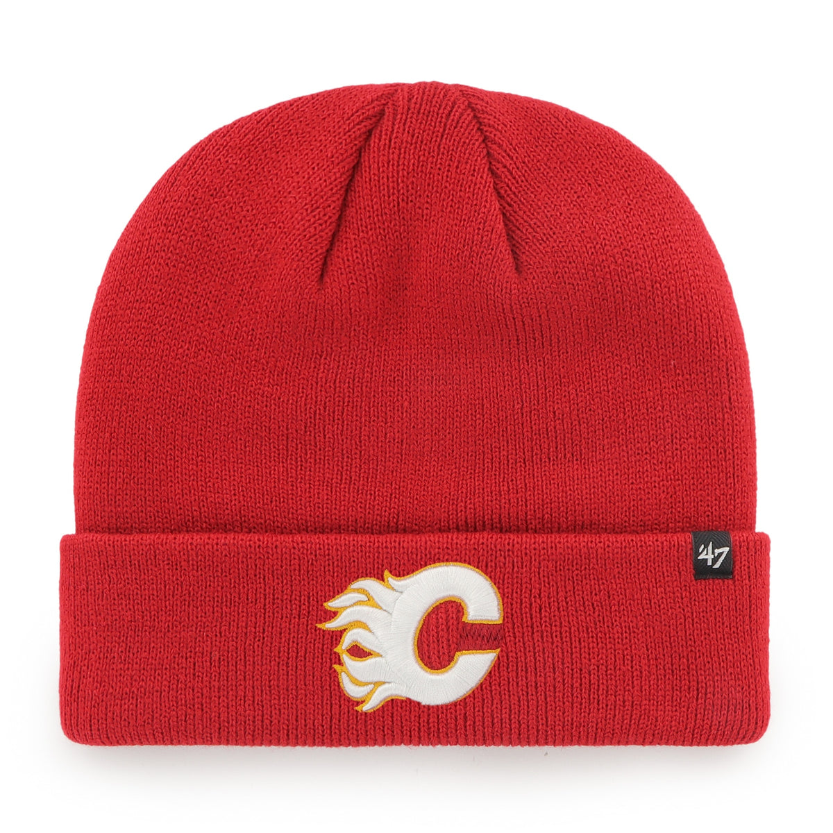 Calgary Flames '47 Raised Cuff Knit Beanie