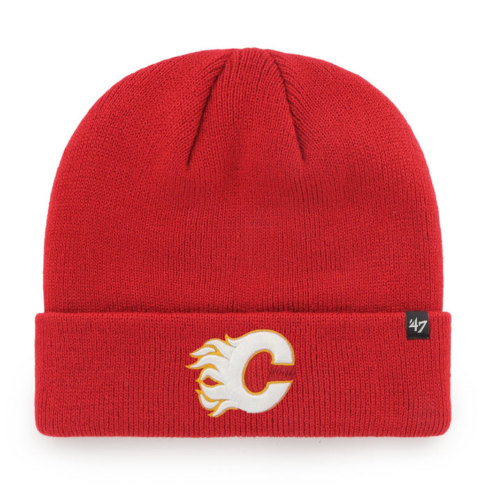 Calgary Flames '47 Raised Cuff Knit Beanie