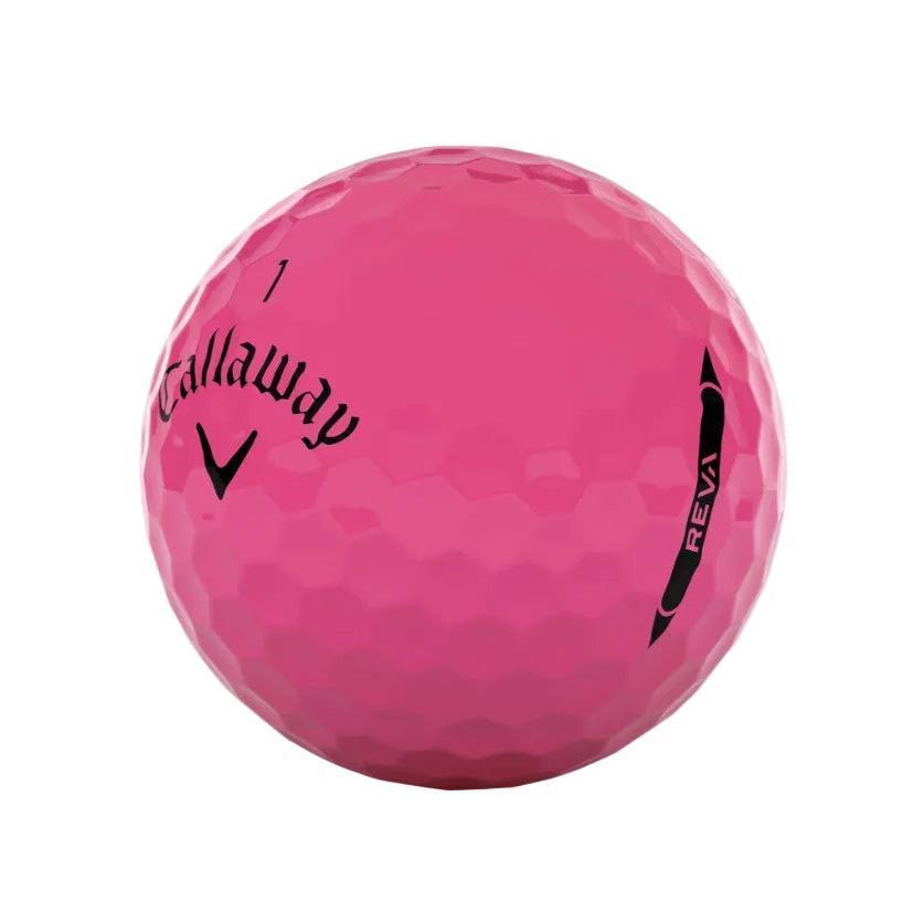 Callaway 2025 REVA Pink Ladies Golf Balls